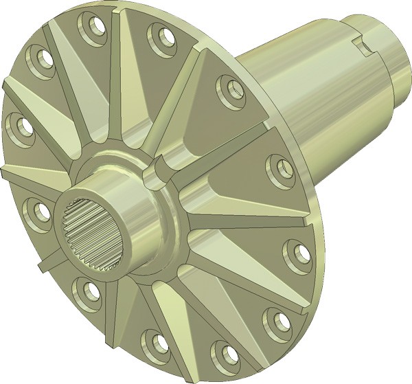 '57 - '64 Olds / Pontiac 35 Spline Aluminum Spool