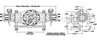 Modular 9" Pro 4-Link Rear End Assembly