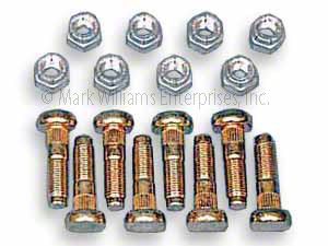 Backing Plate Bolt Kits