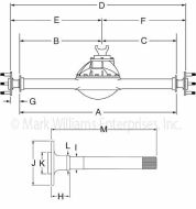 Complete Dana 60™ Assembly with 35 Spline Locker