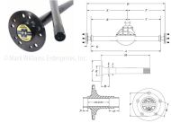 Standard Hi-Torque Drag Race Axles